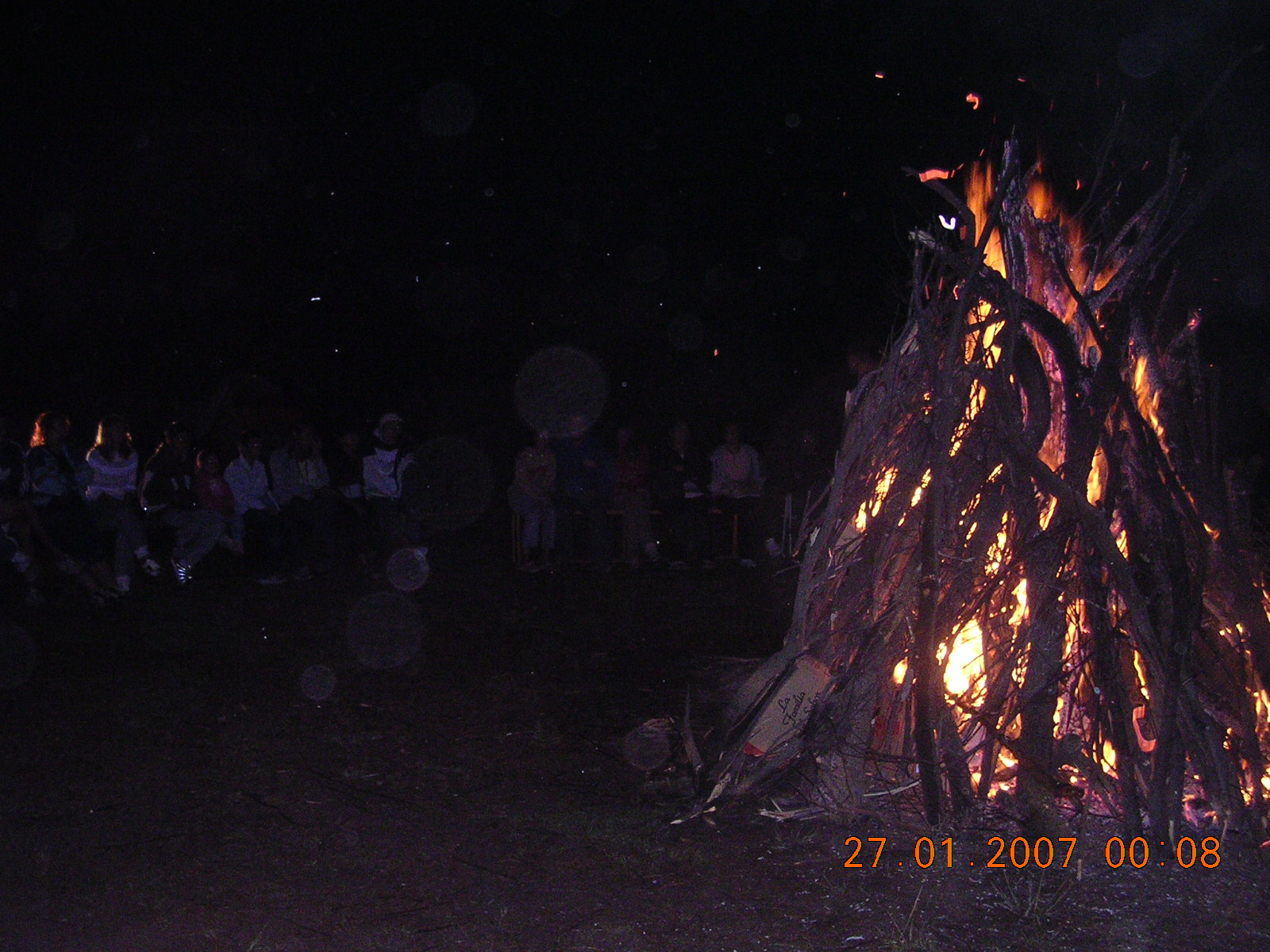 Portada del campamento 2007