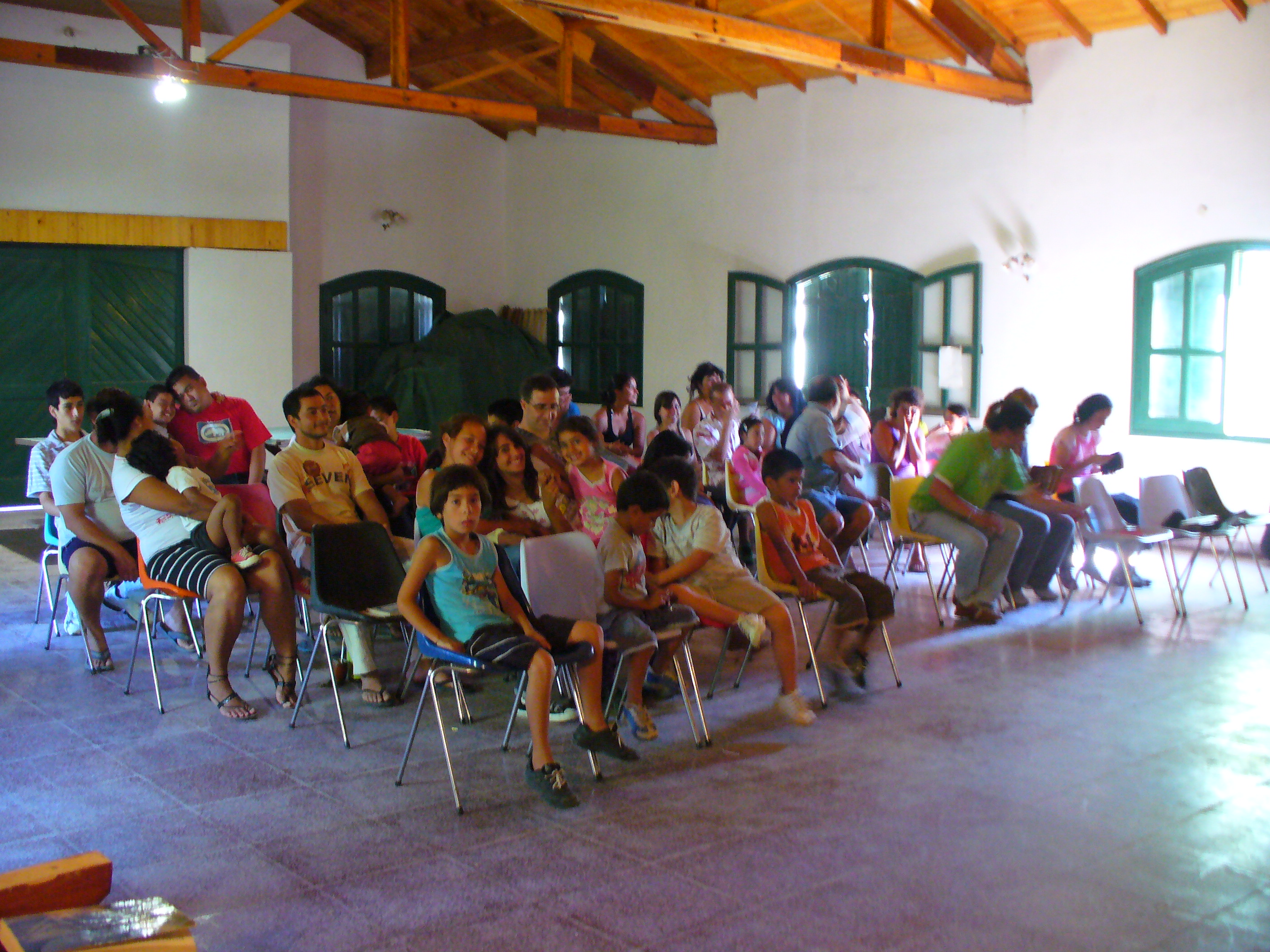 Portada del campamento 2009