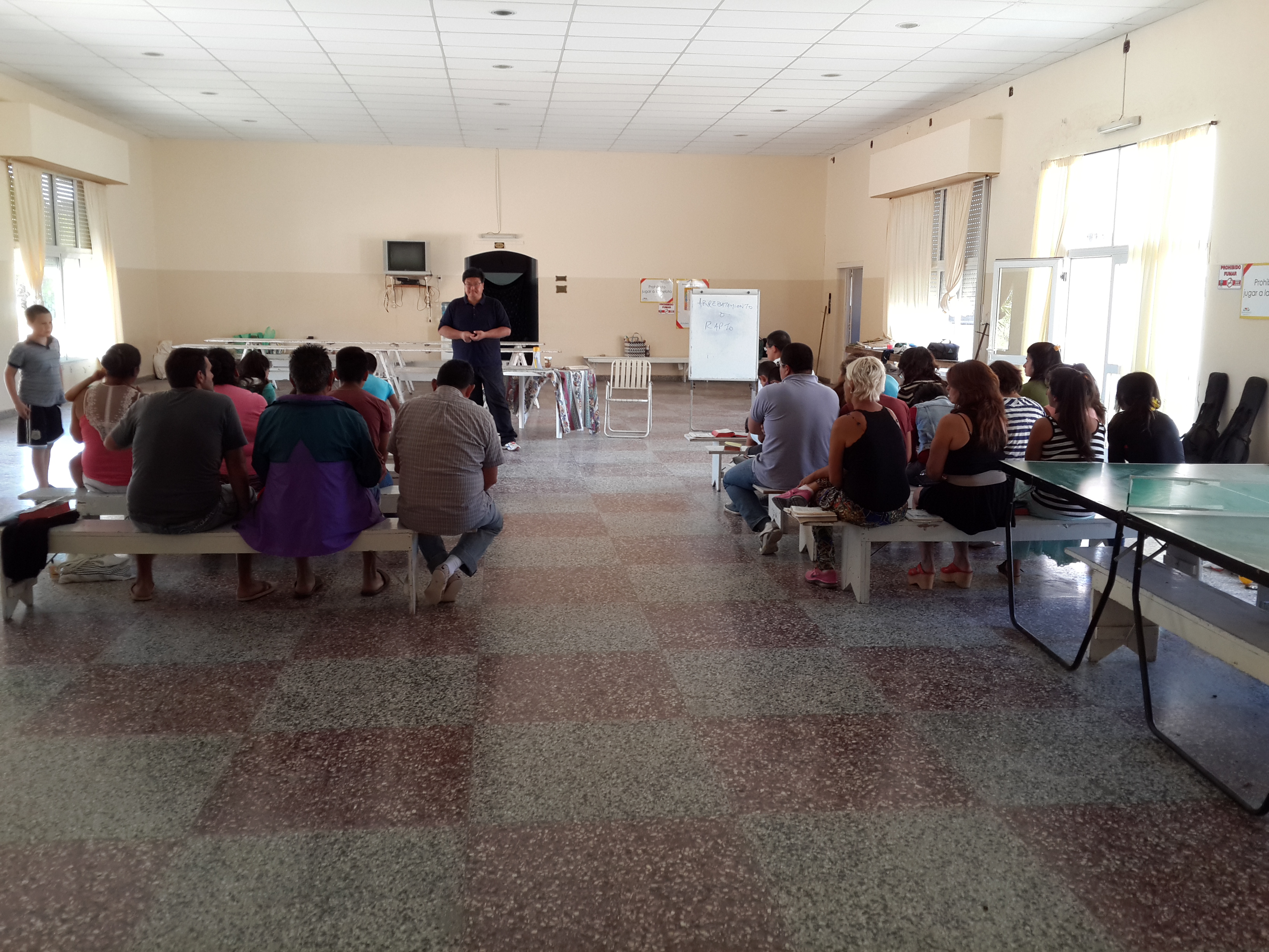 Portada del campamento 2015
